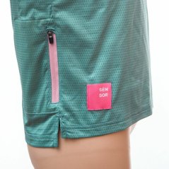 Sensor Cyklo Helium dětský dres krátký rukáv mint / pink bikes