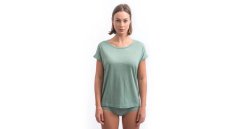 Sensor Merino Air Traveller Dámské triko kr.rukáv basil green
