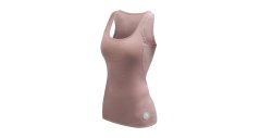 SENSOR MERINO AIR dámské triko bez rukávů dusty pink