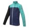 Sensor Coolmax Thermo Dětská mikina s dlouhým zipem deep blue/sea green/černá