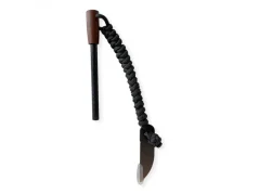PK Kresadlo M s rukoväťou LIGNAMON 35 mm, paracordom a škrtadlom knife