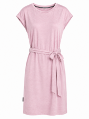 Sensor Merino Air dámské šaty s krátkým rukávem dusty pink