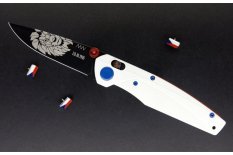 ANV Knives zavírací nůž A100 - 1918 - BB, DLC, el, alock, GRN White - LIMITED