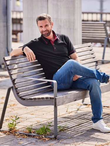 CityZen Massy pánská polokošile, černá