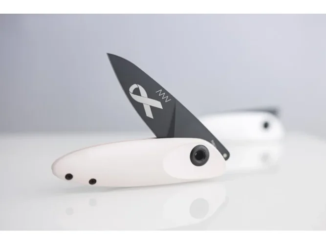 ANV Knives zatvárací nôž Z070, BB,DLC, Rosewhite GRNPU – limitovaná edícia