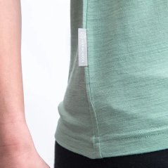 Sensor Merino Air Say Yes – dámské triko bez rukávu, basil green
