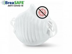 Pardam Brea Safe respirátor FFP2 Anti-Covid-19 na více použití 3 kusy