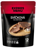 Expres menu Svíčková na smetaně - 2porce,  600g