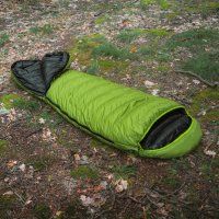 KWAK Spací pytel Fresh Kuňka FK170, khaki/černá, levý zip