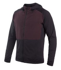 Sensor Coolmax Thermo pánská bunda s kapucí černá/port red