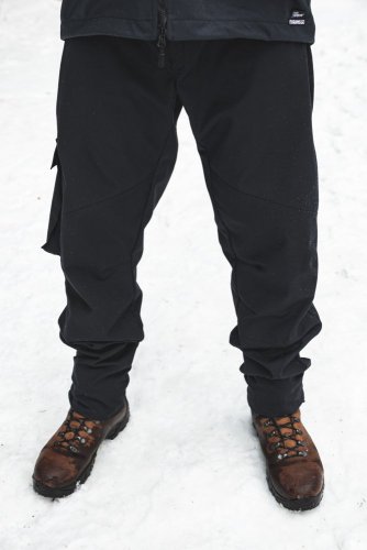 Faramugo Lugaha 3L Pánské trekové membránové kalhoty, černé