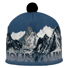 Rituall čepice Stelvio HIMÁLAJ ocelově modrá