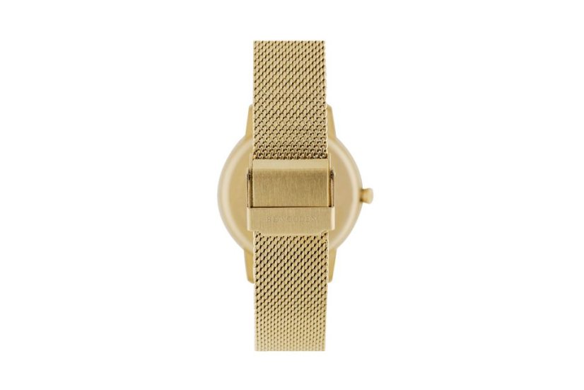 BeWooden Diamond Aurum Watch: dámske hodinky s kovovým remienkom