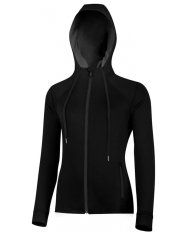 Lasting KARMINA dámská merino mikina černá