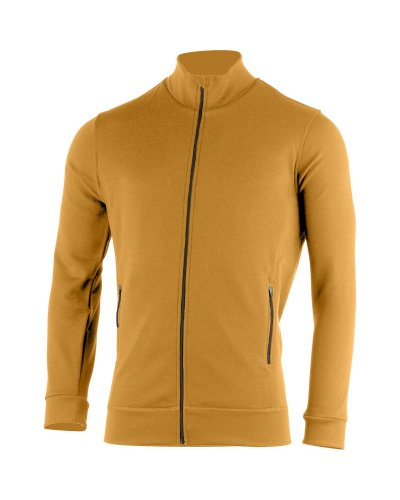 Lasting THERM pánská merino mikina, hořčicová