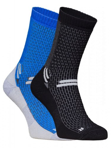 High point ponožky Trek 4.0 double pack multicolor