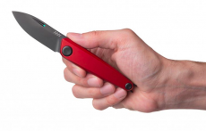 ANV Knives zavírací nůž Z050, DLC, červený dural