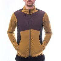 FRESH TRASH MEN´S, Cross point jacket golden/wine/black