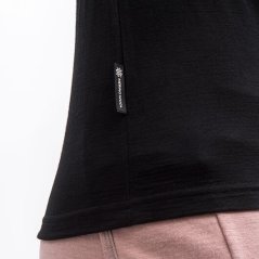 Sensor Merino Active, no logo, dámské tričko krátký rukáv, černá