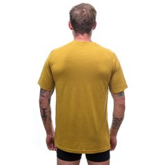 Sensor Merino Air PT Pánské triko krátký rukáv, Explorer,mustard