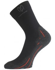 Lasting WHI merino ponožky – černé