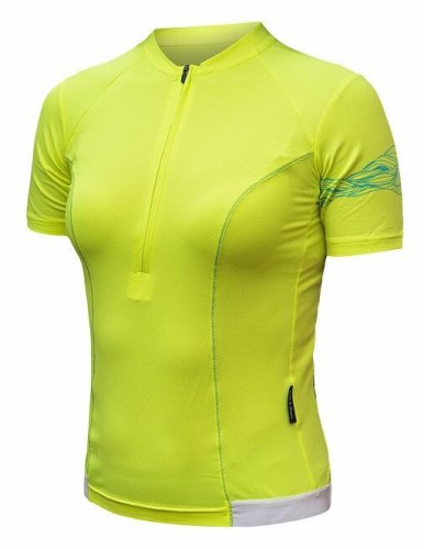 Sensor Cyklo Coolmax Entry dámský dres krátký rukáv Neon Yellow