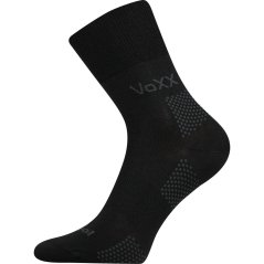 VoXX ponožky slabé z merino ORIONIS s ionty stříbra černé