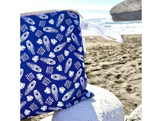 Green Smile Obal na plavky, Modrý surf - malý