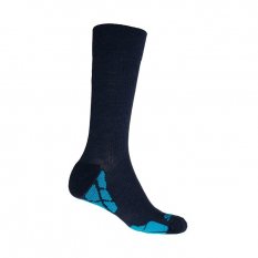 Sensor Hiking Merino Trekové ponožky tm.modrá/modrá