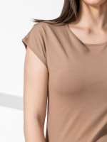 CityZen ALTA dámské bavlněné tričko s kimonovým rukávem, pralinkové