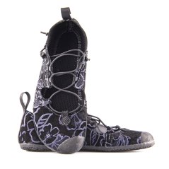 Saltic Arwen Night – dámske barefoot baleríny čierne