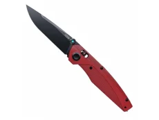 ANV Knives zavírací nůž A100 EL DLC, A lock, GRN red, plain edge