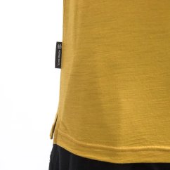Sensor Merino Air Say Yes – pánské triko kr. rukáv, mustard