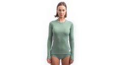 Sensor Merino DF dámské triko dl.rukáv basil green
