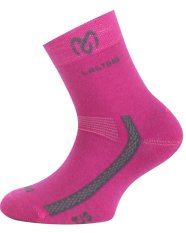 Lasting TJS detské merino ponožky, ružové