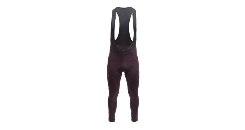 FT MEN´S, Signature, thermo bib pants, port red