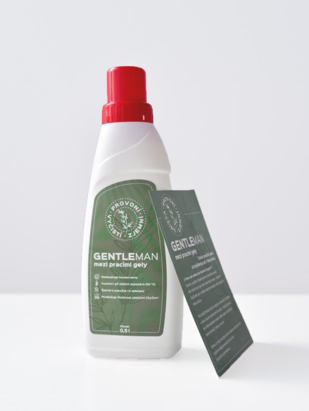 CityZen GENTLEMAN prací gél 500 ml