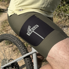FRESH TRASH MEN´S, Signature bib shorts evo, olive green