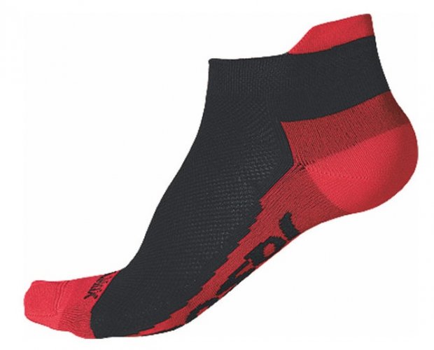 Sensor Sportovní ponožky Race coolmax invisible černá/červená