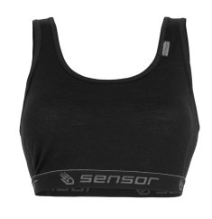 Sensor Merino Active dámská podprsenka, černá
