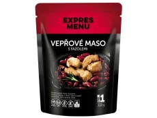 Expres Menu Bravčové mäso s fazuľami a lečom – 1 porcia, 300 g