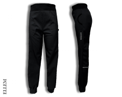 Ellem Softshellové kalhoty BLACK STANDARD - EBENA LADY Varianta: Krátká