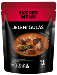 Expres menu Jelení guláš - 1 porce, 300g