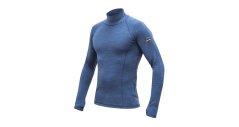 Sensor Merino Bold pánsky roll neck Cool Blue