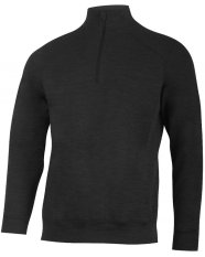 Lasting AMIR pánska merino mikina čierna