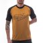 FRESH TRASH MEN´S, Horizon short sleeve tee golden/black