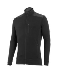 Lasting HUBERT pánská merino mikina černá