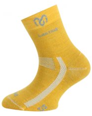 Lasting TJS detské merino ponožky, horčicové