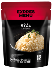 Expres menu Dušená rýže - 2porce,  400g