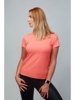 CityZen dámské bavlněné triko klasické s krátkým rukávem, korálové